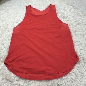 Lululemon Sculpt Tank Orange Coral